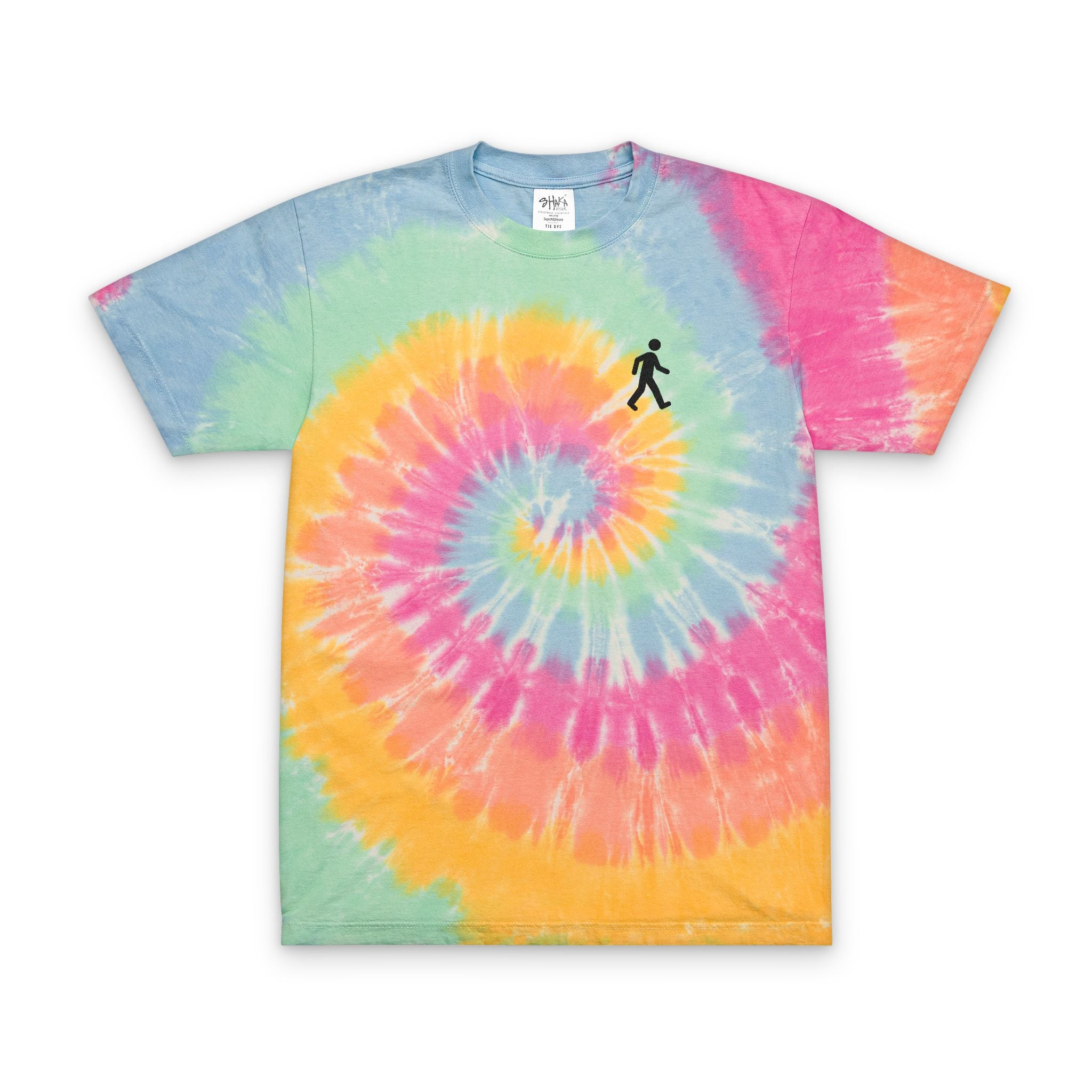 MrWalksalot Tie-Dye T-Shirt | Embroidered