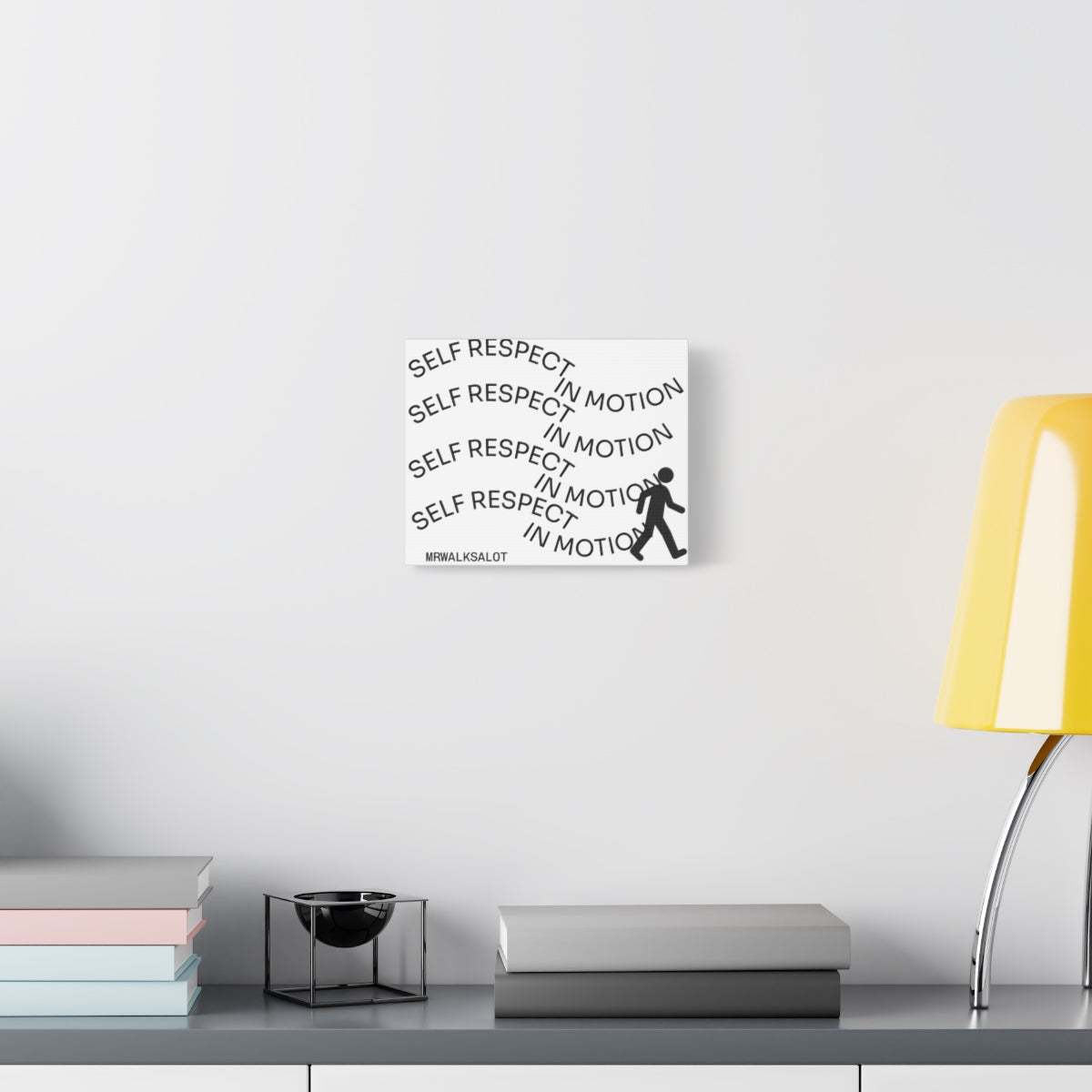 SELF RESPECT IN MOTION Matte Canvas, Stretched, 1.25"