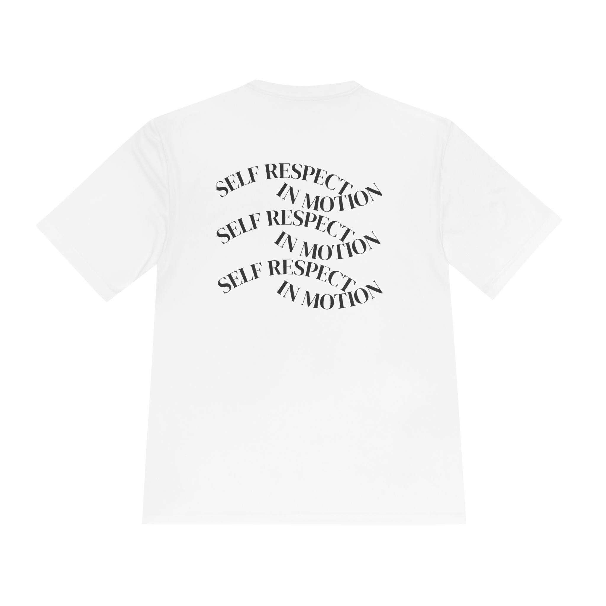 MrWalksalot Self Respect in motion Unisex Moisture Wicking Tee