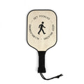 Get Pickled walking logo Pickleball Paddle