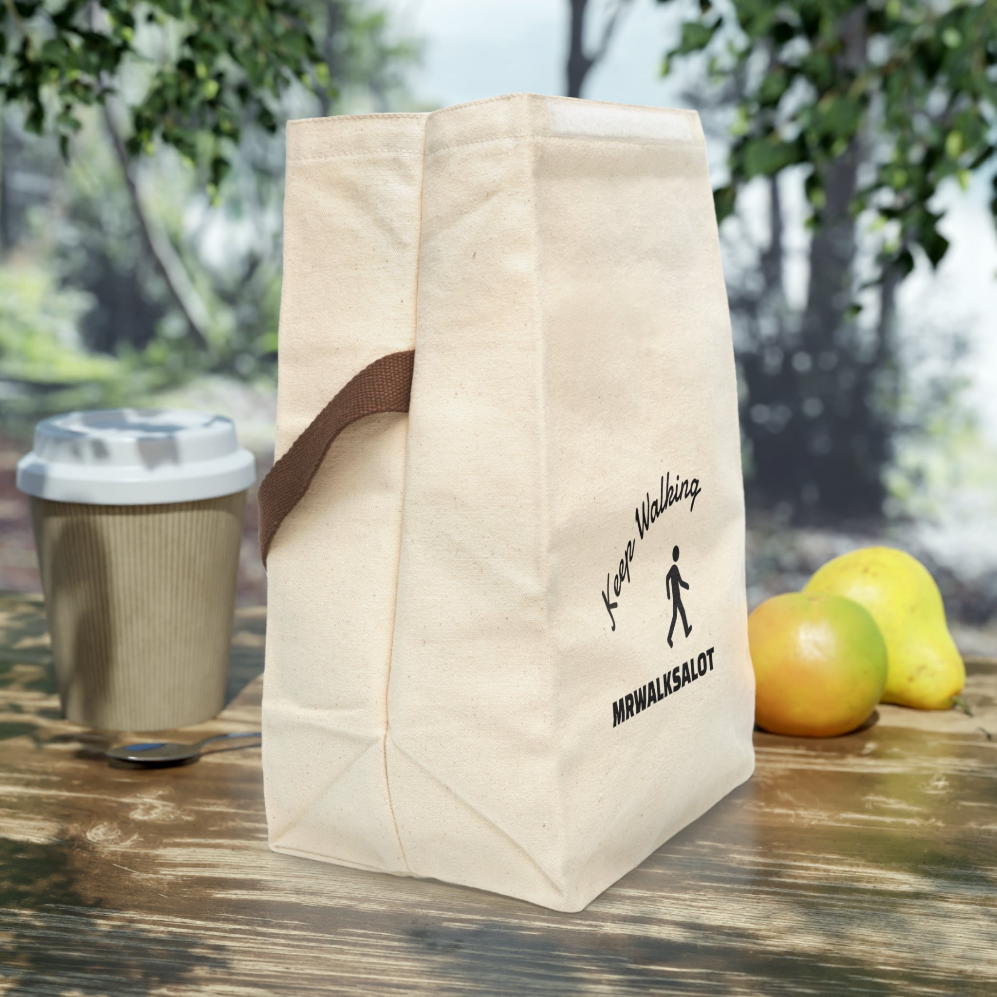 ENTRY TO THAILAND LUNCH BAG — KEEP WALKING Limited Edition. Entry To Thailand Reset Experience draw.  A limited release