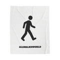 MrWalksalot Velveteen Plush Blanket