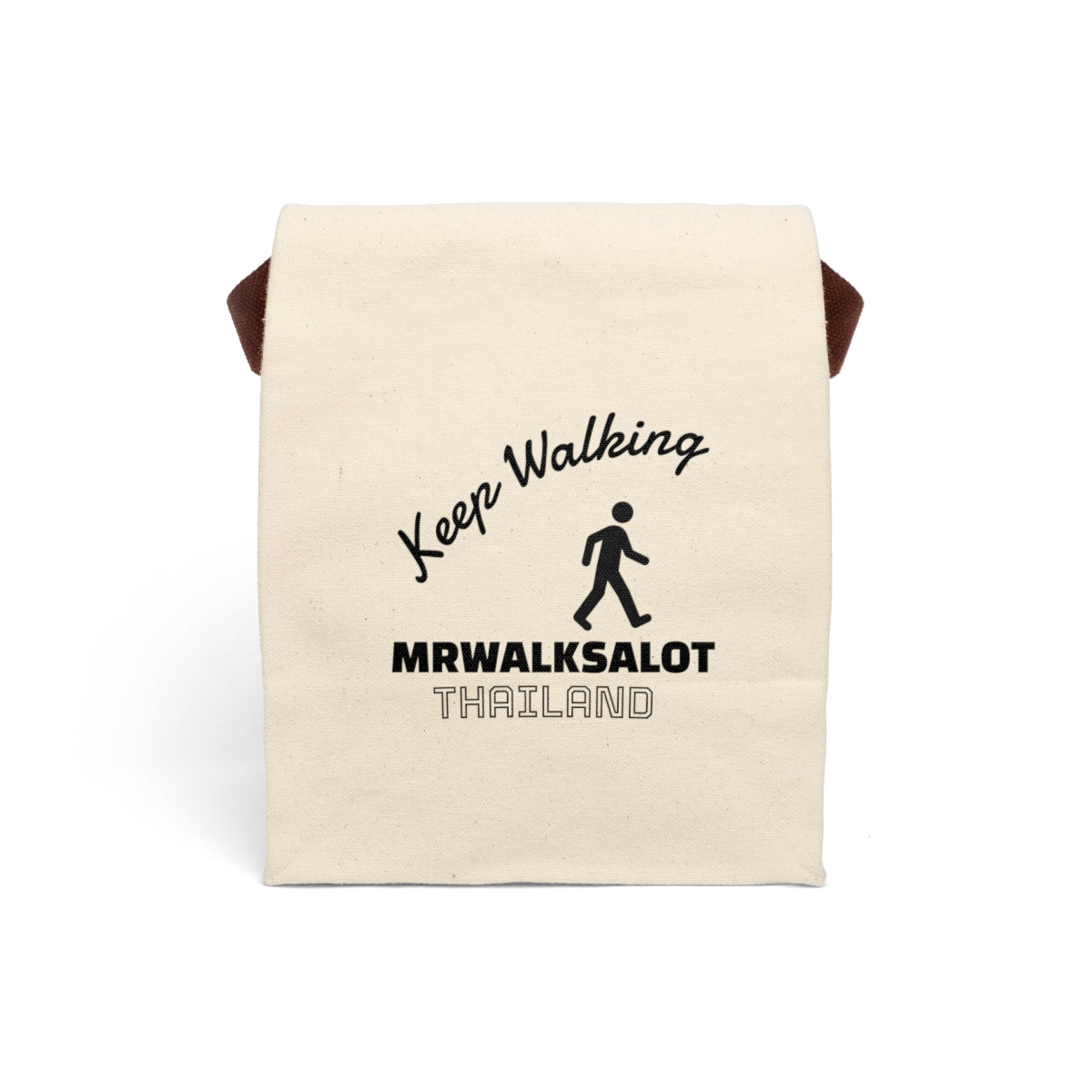 ENTRY TO THAILAND LUNCH BAG — KEEP WALKING Limited Edition. Entry To Thailand Reset Experience draw.  A limited release